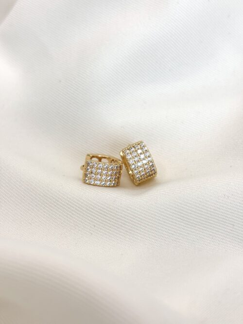 Argola Quatro Fileiras com Strass - Image 7