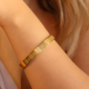 Bracelete Pai Nosso - Aço