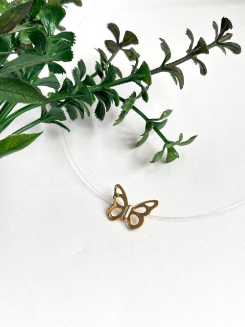 Colar Nylon - Borboleta