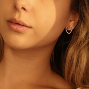 Brinco Coração 2 em 1