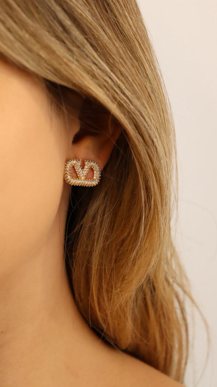 Brinco Inspiração Cravejado