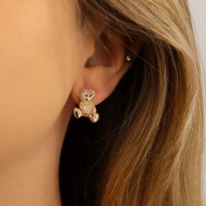 Brinco Urso Cravejado