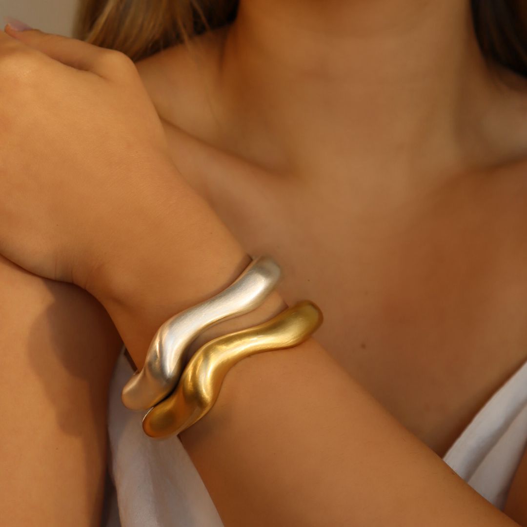 Bracelete Onda - Fosco