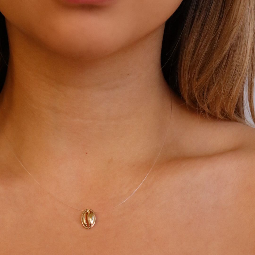 Colar Nylon - Búzio