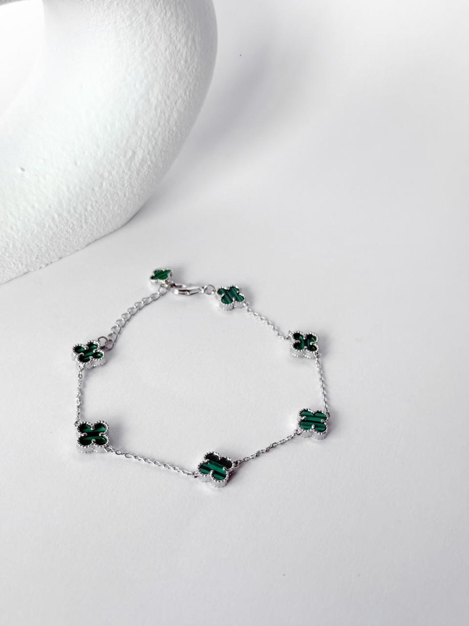 Pulseira semijoia insp prateada