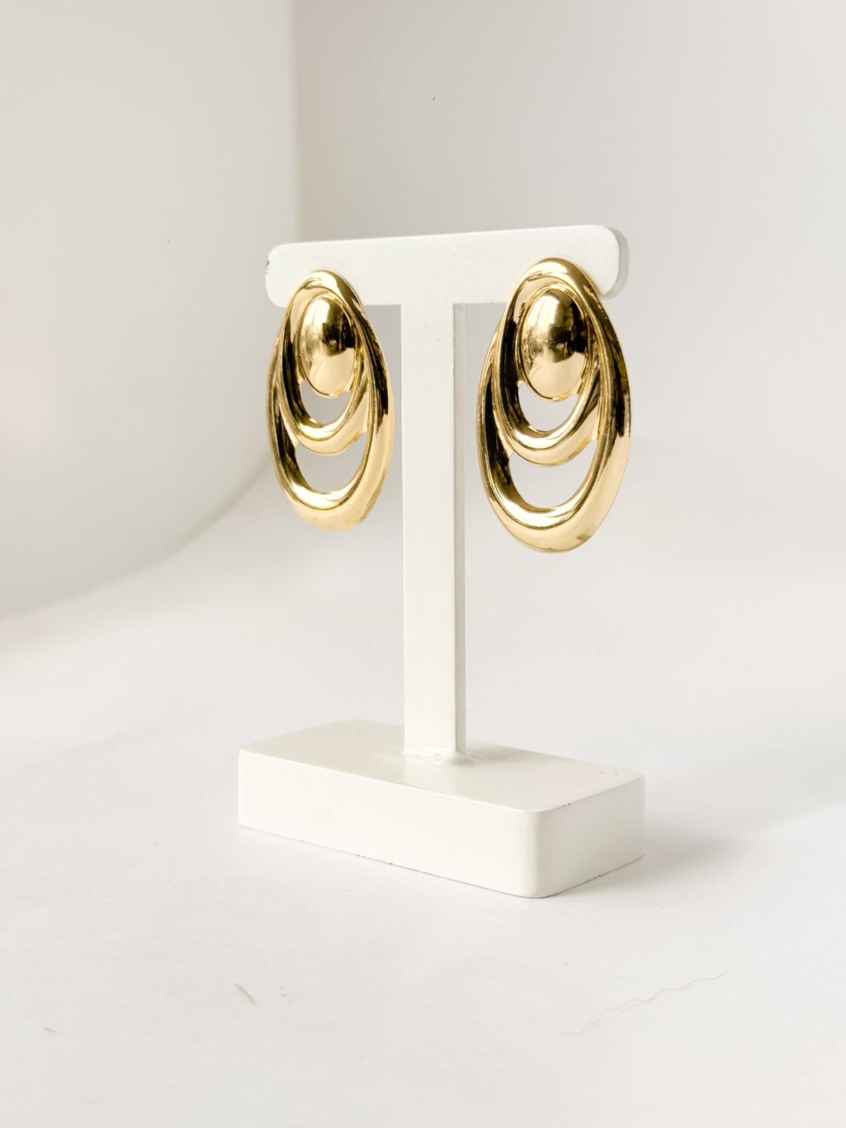 Brinco aros orgânicos