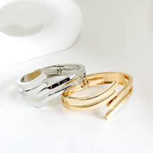 Bracelete duas pontas elegante