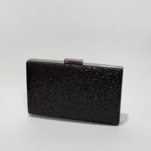 Bolsa Festa Lurex Preta